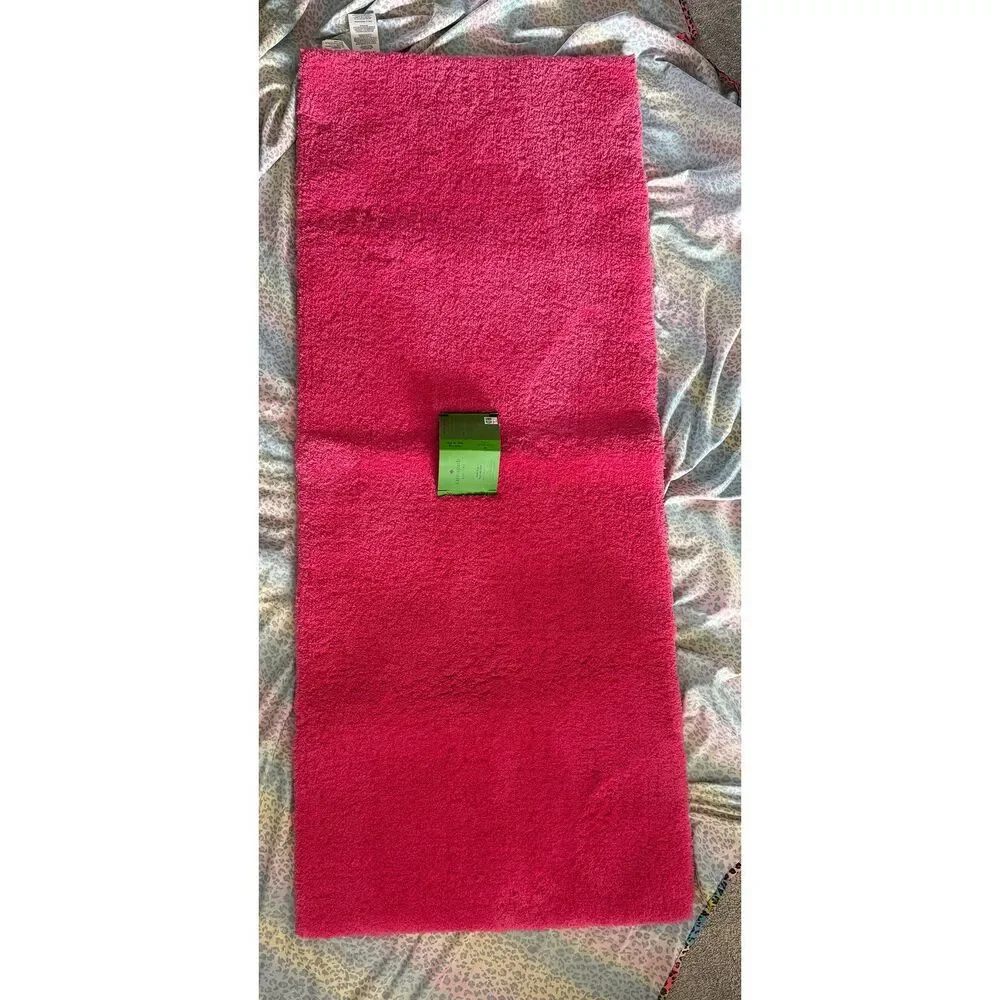 Kate Spade New York 24x60 vivid Pink Bath Rug – Ellington Vivid Snapdragon  NWT